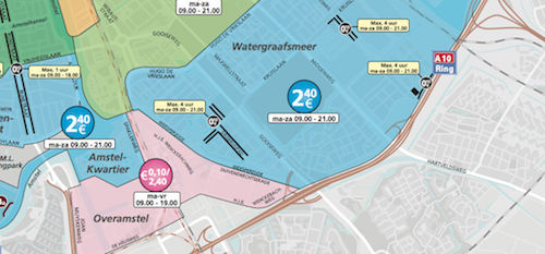 parkeerzone amsterdam oost