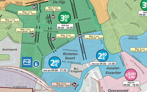 parkeerzone amsterdam rivierenbuurt