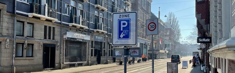 Parkeren pchooftstraat Amsterdam