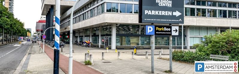 Parkeergarage worldfashioncentre parkbee amsterdam