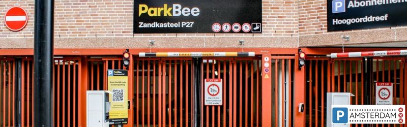 Parkeergarage zandkasteel parkbee amsterdam