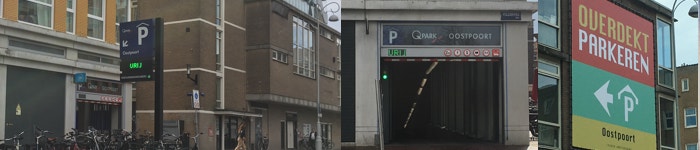 Parkeergarage oostpoort Amsterdam