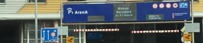 Parkeergarage p1 amsterdam arena ajax amsterdam