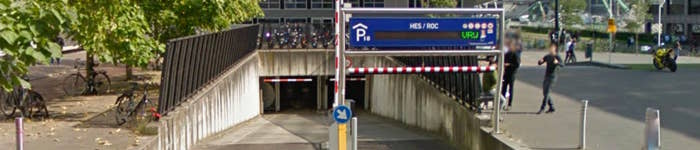 Parkeergarage p18 hes arena  amsterdam