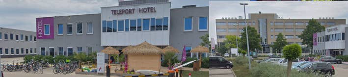 Parkeergarage teleport hotel Amsterdam