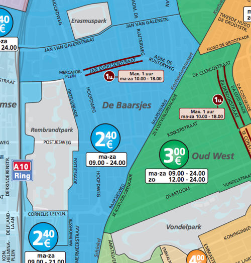 parkeerzone amsterdam de baarsjes