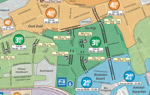 parkeerzone amsterdam de pijp