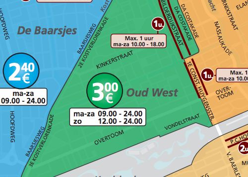 parkeerzone amsterdam oud west