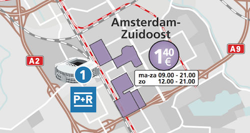parkeerzone amsterdam zuidoost