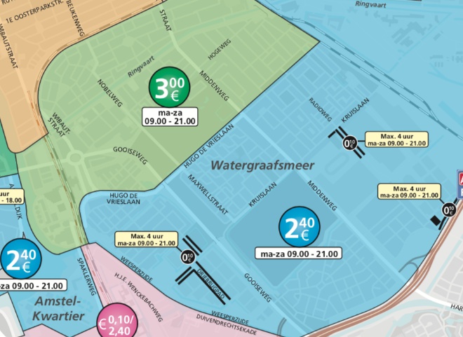 parkeerzone amsterdam watergraafsmeer